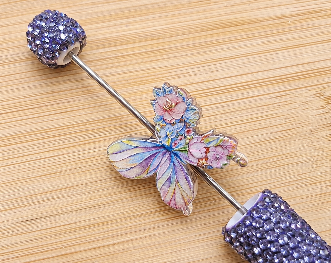 Acrílico mariposa 2uds.