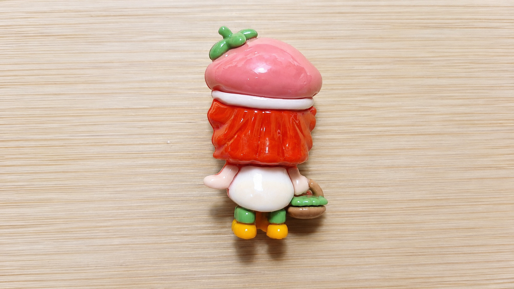 Tarta de fresa 3d silicona.