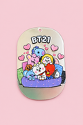 Acrílico BTS21 brilla en la oscuridad